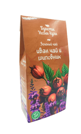 Зеленый чай "Иван чай и шиповник"